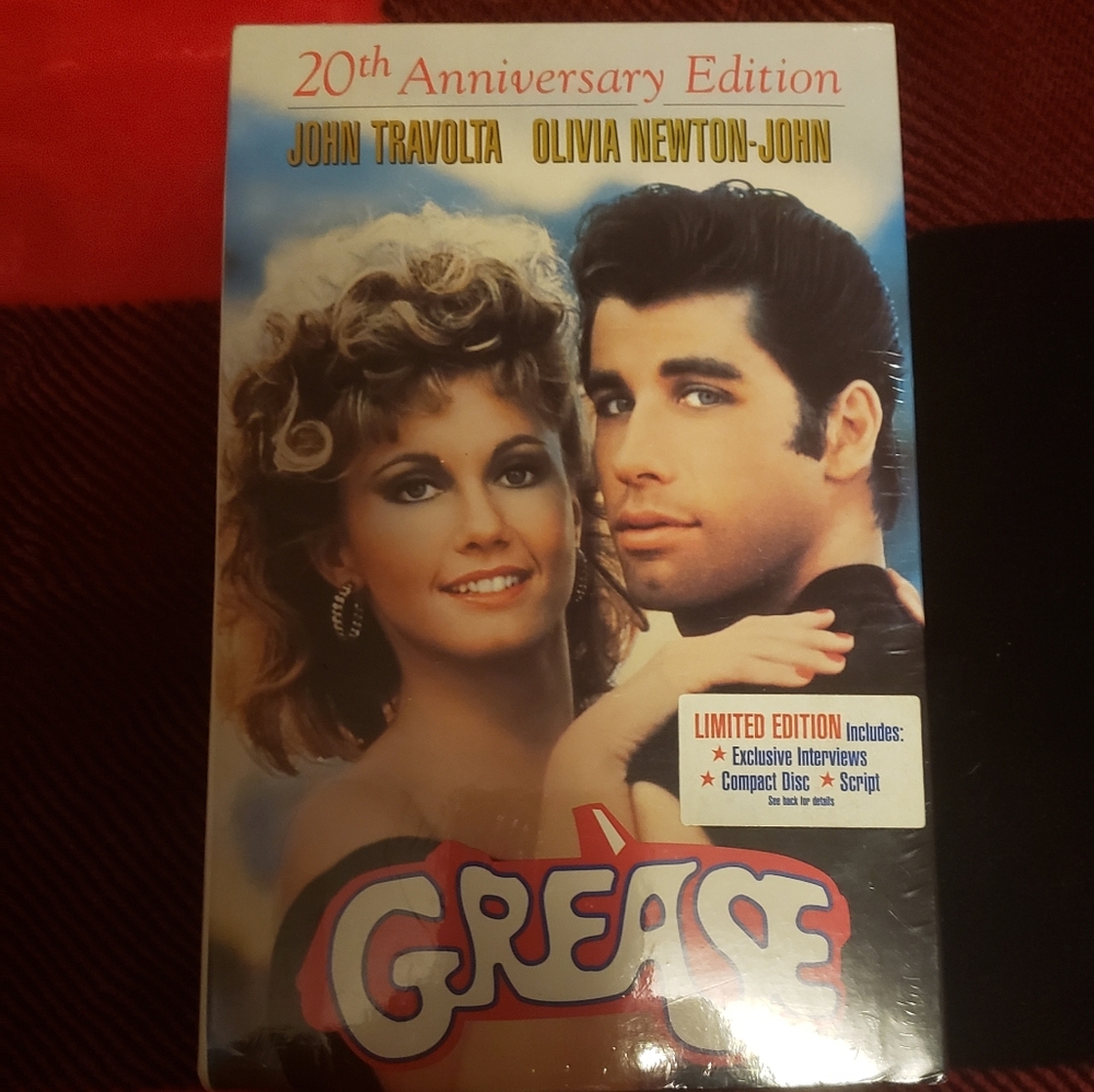 Grease vhs new